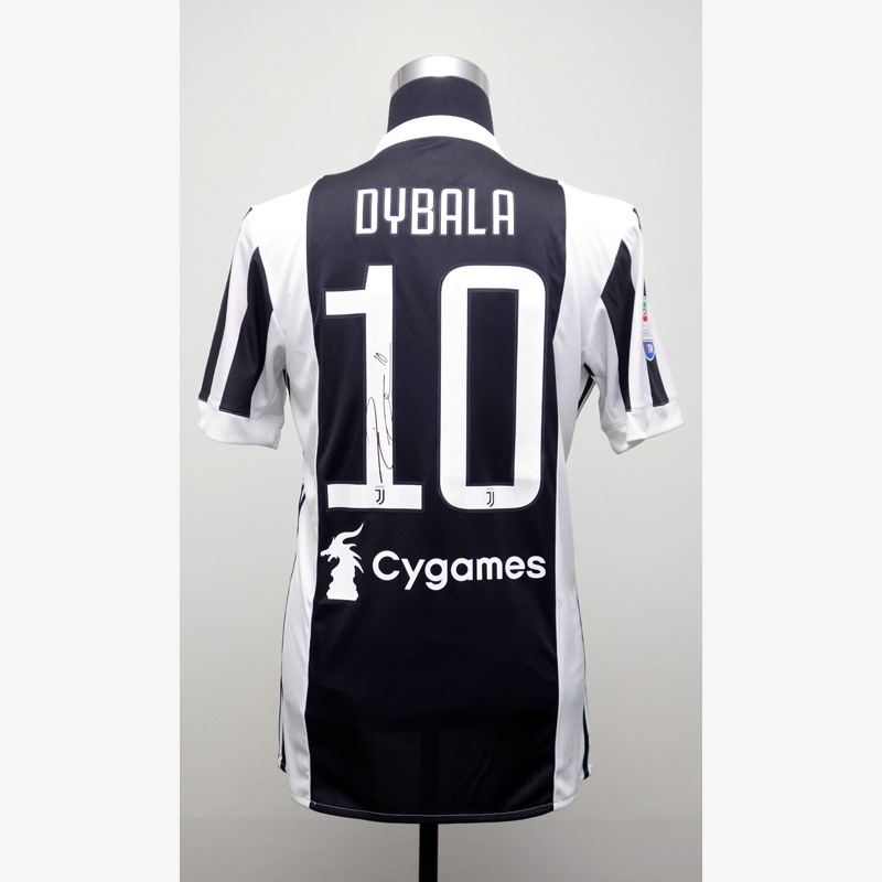 ディバラ直筆サイン入りユベントス17/18ホームユニフォーム | THE DUGOUT