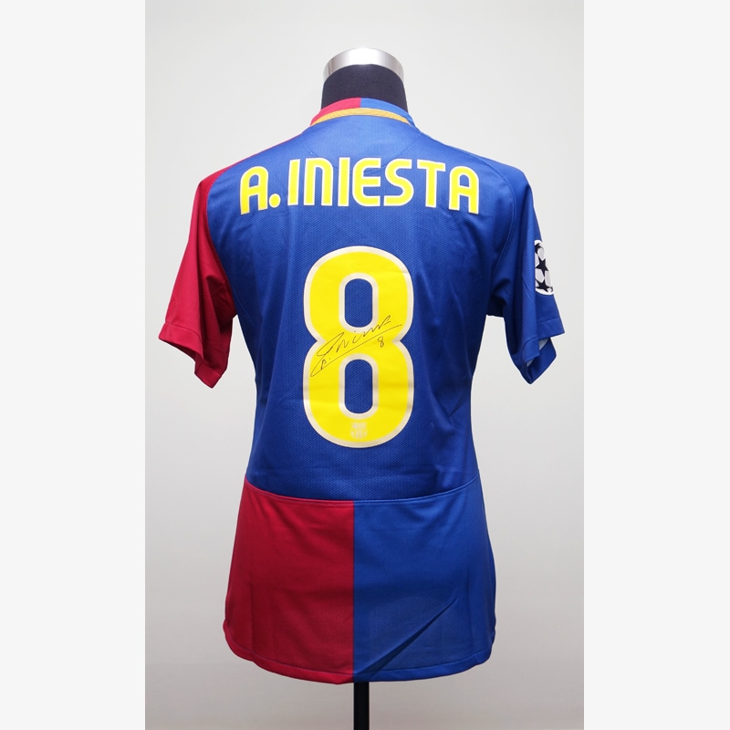 超激レア F.C.バルセロナ サッカーユニフォーム S 08-09 Aイニエスタ