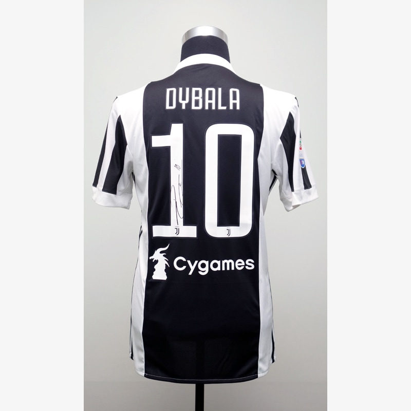 ディバラ直筆サイン入りユベントス17/18ホームユニフォーム | THE DUGOUT