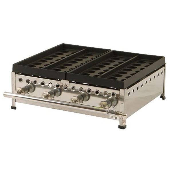 ジャンボたこ焼き器 32穴（フチ高・帯鉄式） | 2.模擬店グッズ