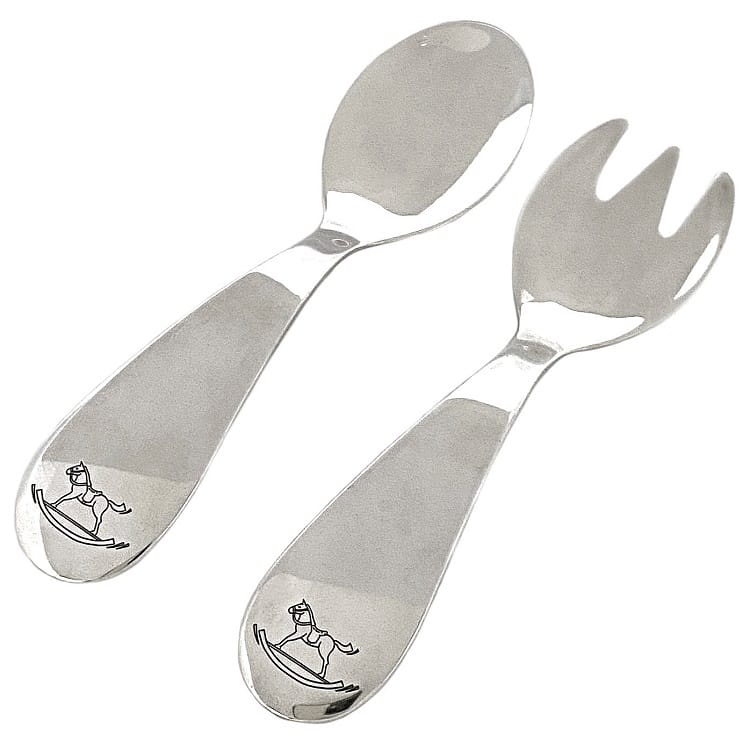 エルメス ファースト カトラリー セット シルバー 美品 ベビー 925