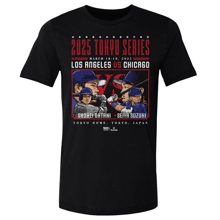 MLBPA公式ライセンス 大谷翔平 グラフィックTシャツ 東京シリーズ2025