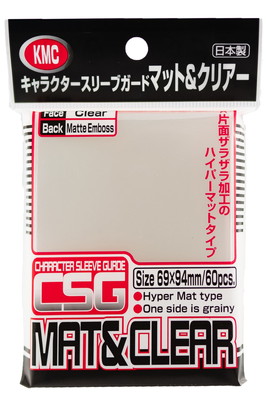 KMC カードバリアー マット＆クリアー | サプライ商品,スリーブ