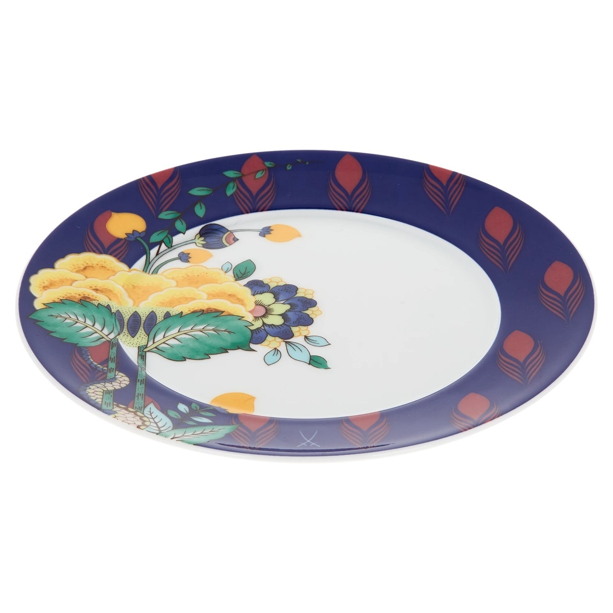 マイセン プレート 17cm コラージュ ミスティック・ガーデン 79A523