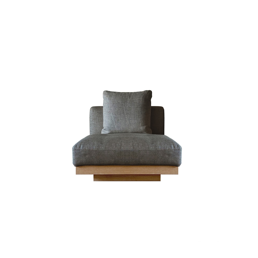 LANA SOFA 2.5人掛け アイボリー オーク/ウォルナット