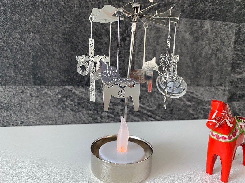 ロータリーキャンドルホルダー「ライクスウェーデン」／Pluto Design