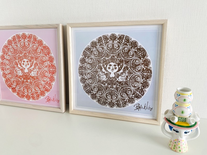 ヴィンブラッドアートファイエンス（ブルー）／Bjørn Wiinblad