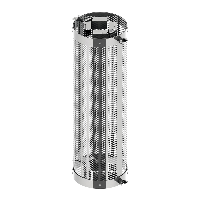 ステンレス 煙突ガード TS-560 φ60～φ120 | ハゼ折り煙突（シングル