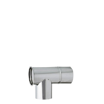 ステンレス T曲 φ150mm 【ハゼ折り煙突】 | ハゼ折り煙突（シングル