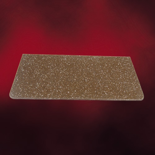 人造大理石板 （洗面台・棚板・石目調）茶色系 W750×D355×T12 INK