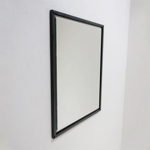 洗面鏡 ウォールミラー 壁掛け アイアン アイアン フレームセット 四角