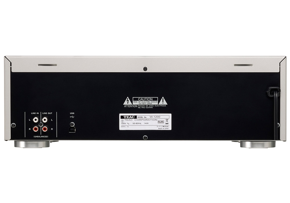 TEAC - W-1200（ダブルカセットデッキ）《JP》【在庫有り即納