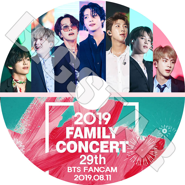 K-POP DVD】BTS 29th 2019 FAMILY CONCERT(2019.08.11)☆FANCAM CUT