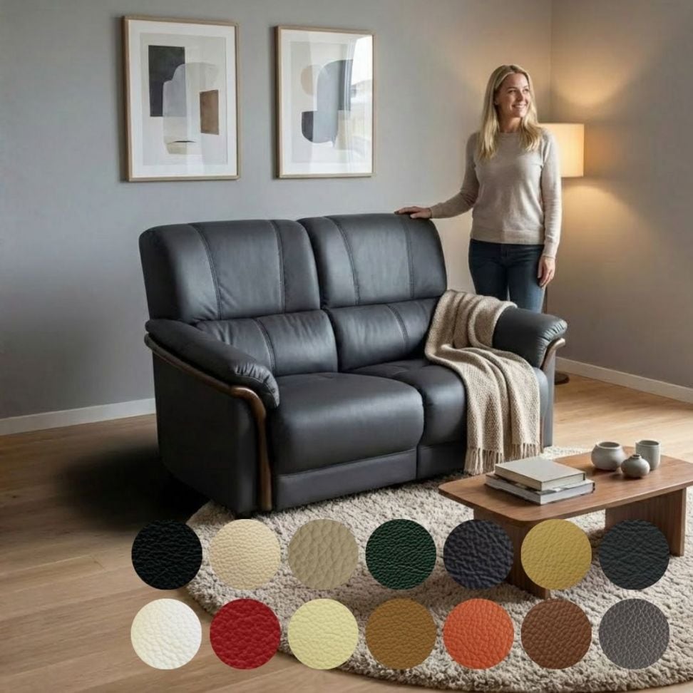 ソファ ソファー 革 レザー 本革 2人掛け コンパクト ダイニングソファ