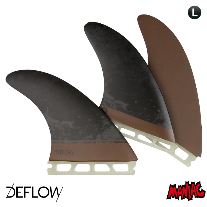 future フューチャー フィン トライフィン ショートボード用 DEFLOW