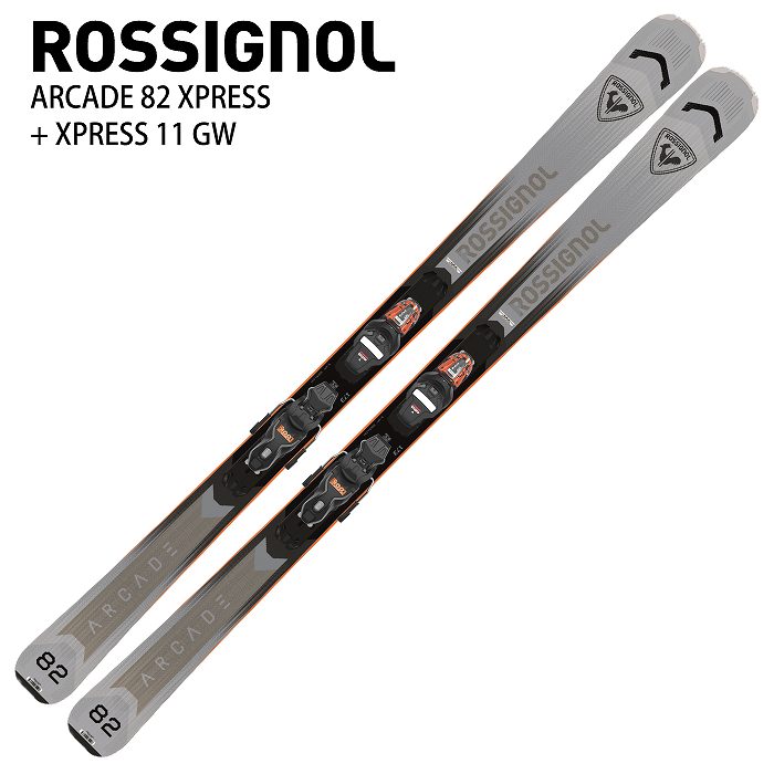 ロシニョール スキー板 2026 ROSSIGNOL ARCADE 82 XPRESS + XPRESS 11