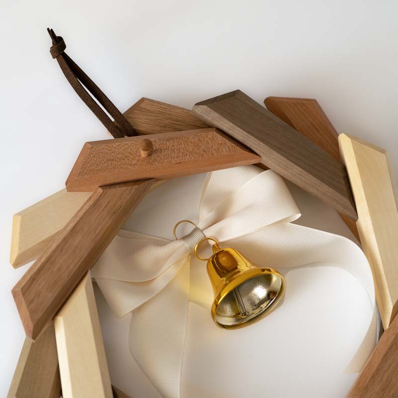 オークヴィレッジ】寄木のリース 木製リース｜オークヴィレッジ