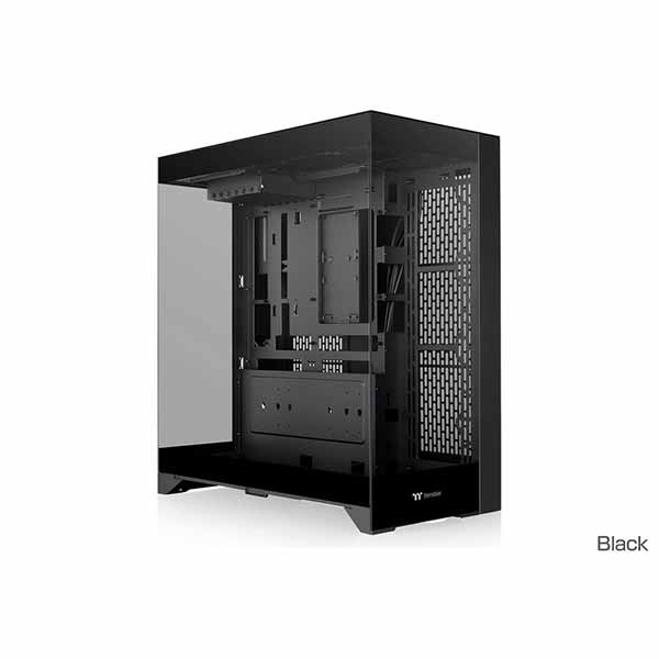 Thermaltake CTE E550 TG Black 3面強化ガラスパネルのピラーレス