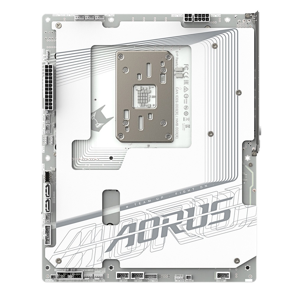 GIGABYTE X870 AORUS STEALTH ICE ATXマザーボード ホワイト｜X870 A