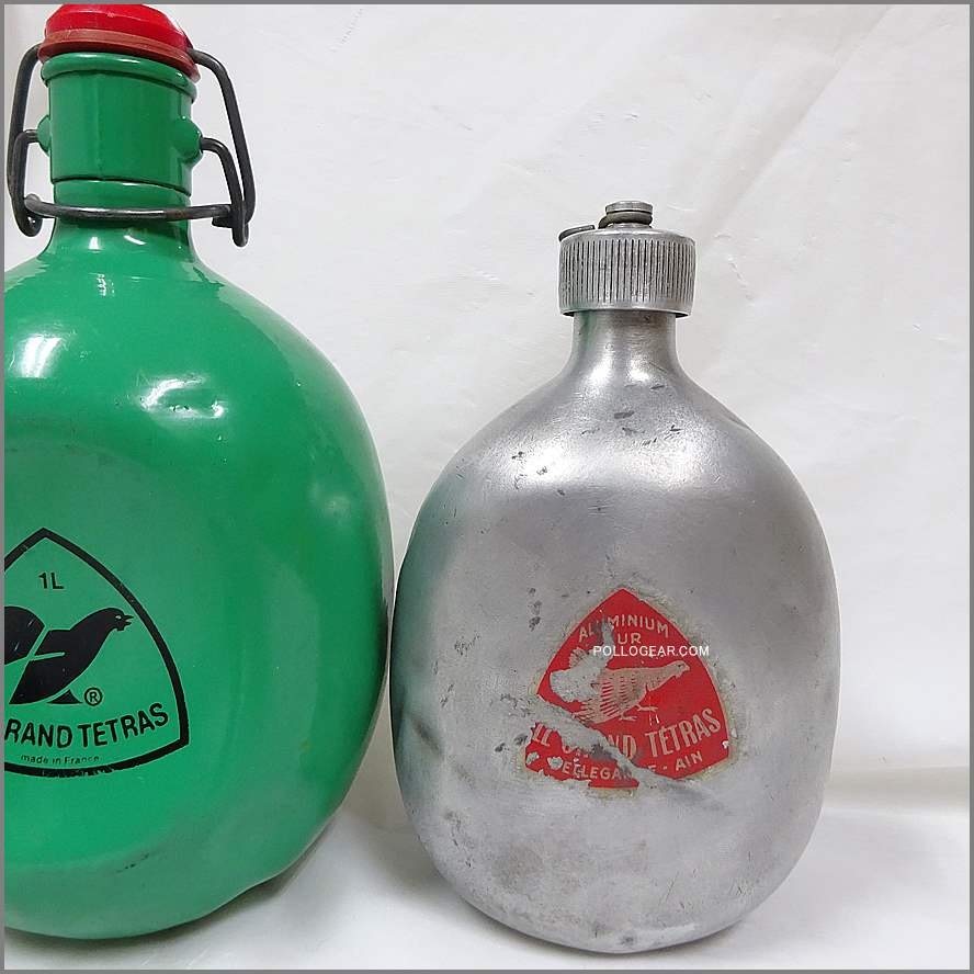 フランス／グランテトラ／水筒／ヴィンテージ グランテトラの中でも珍しい！0.25Lサイズのヴィンテージボトル