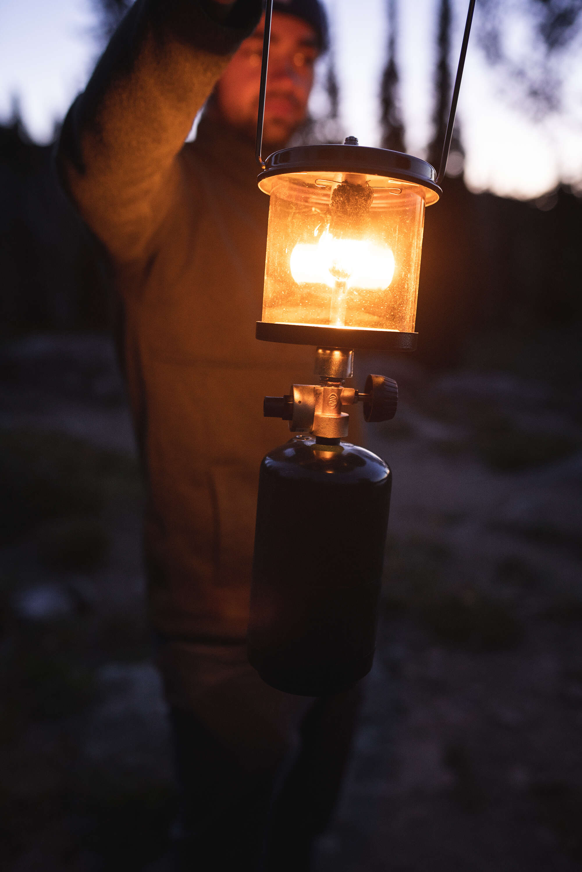Amber Lantern Globe For #170 and #171 - Stansport