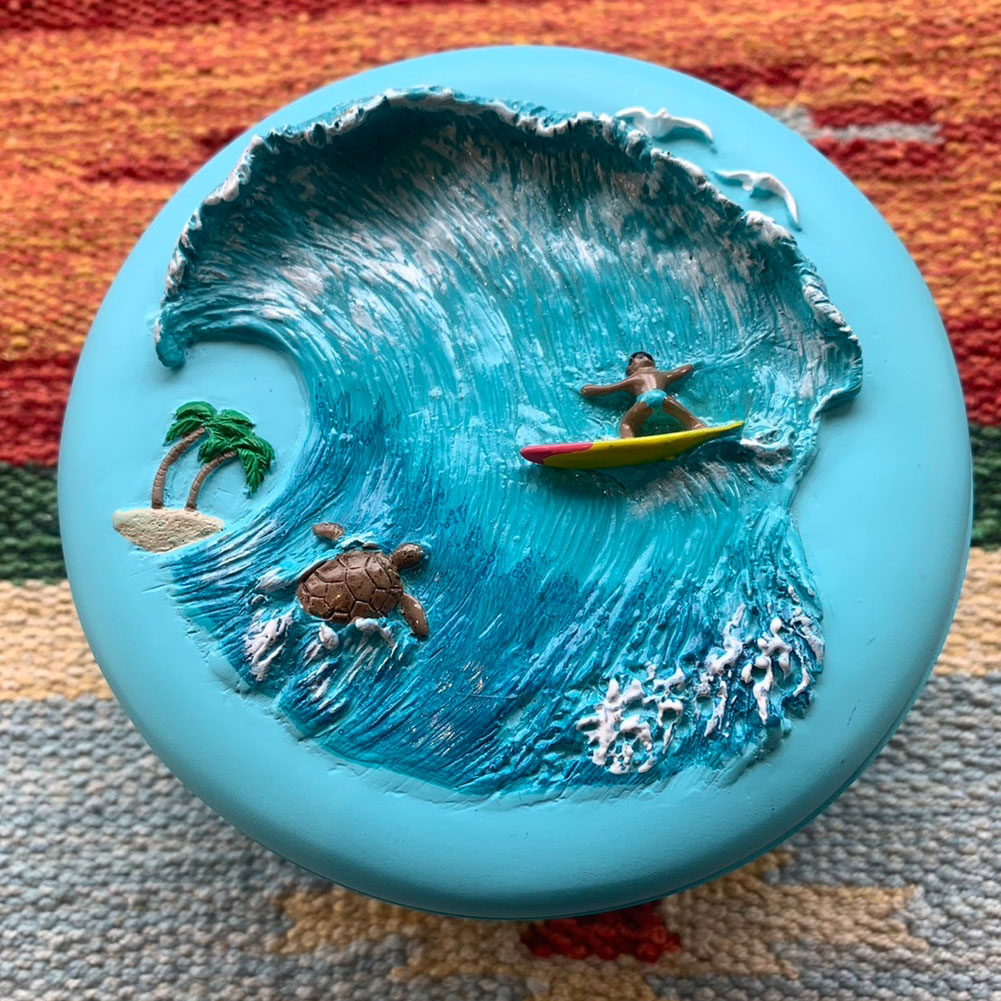 ビッグウェーブサーファー 小物入れ キャンディボックス マルチコンテナ