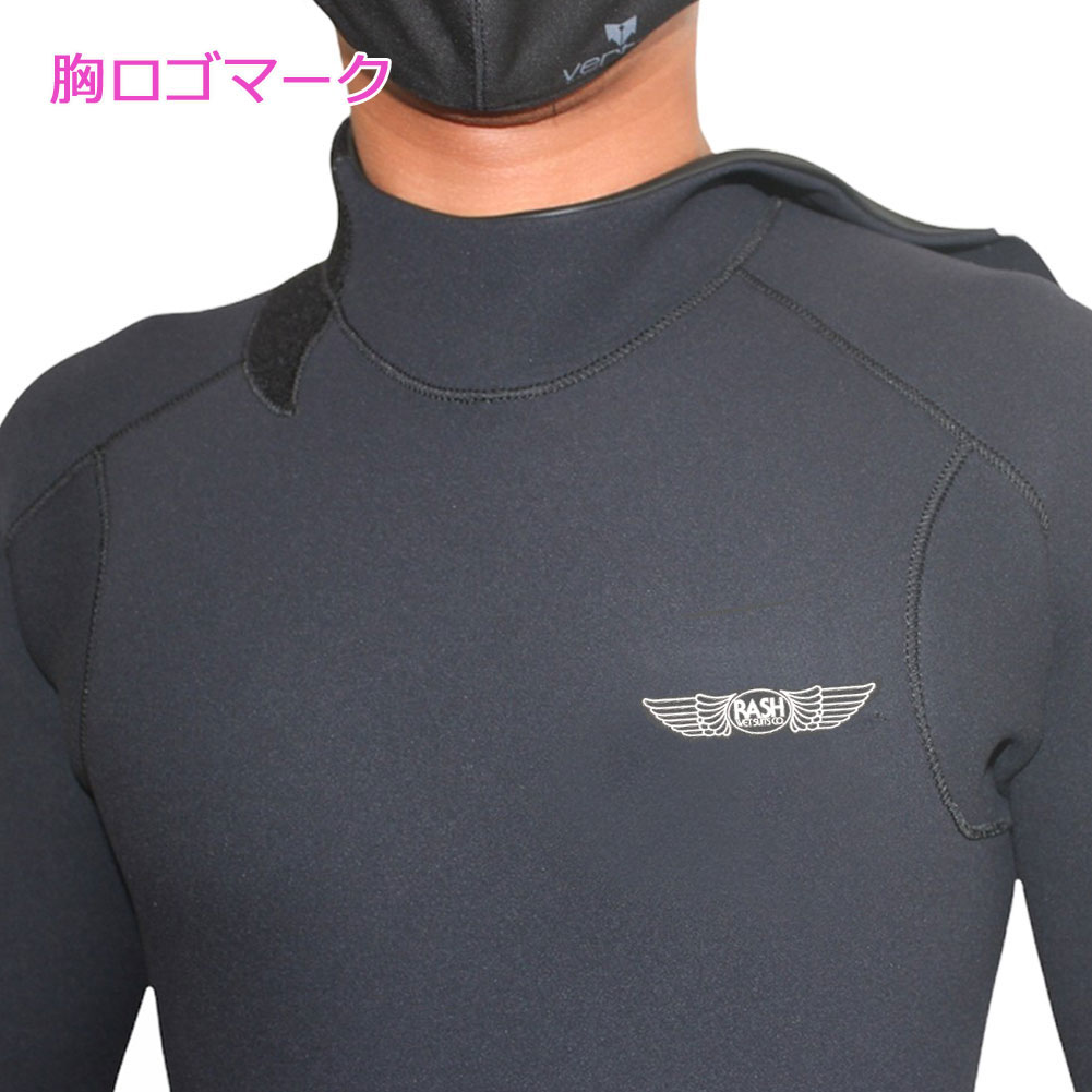RASH ラッシュ ウェットスーツ ALL3.5mm メンズ フルスーツ ファスナー