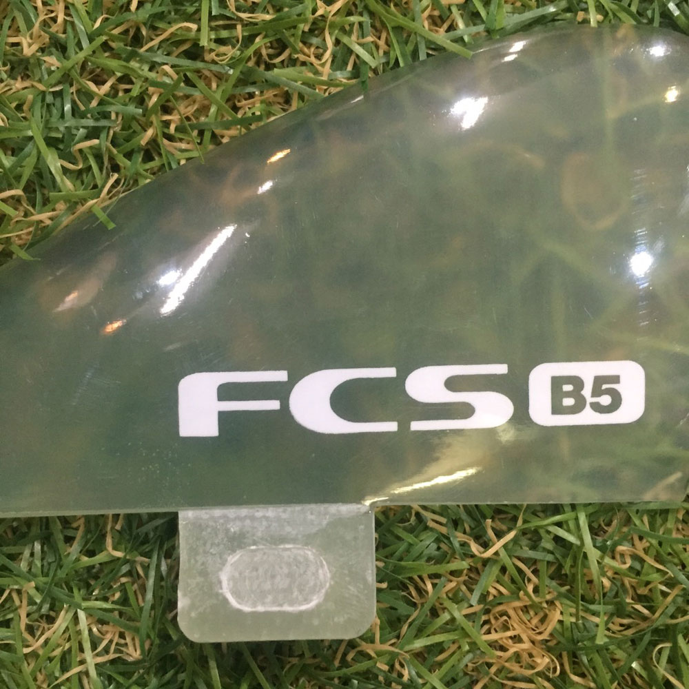 FCS フィン B5 Bonzer PG パフォーマンスグラス QUAD 4フィン CLEAR