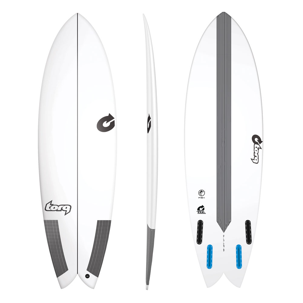 TORQ Surfboard トルクサーフボード TEC FISH 5'8 EPS/フィッシュ