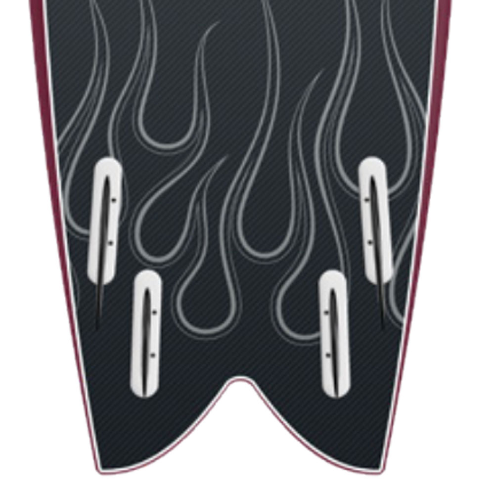 ソフトボード ストームブレード モダンレトロ フィッシュ 5'8 STORM