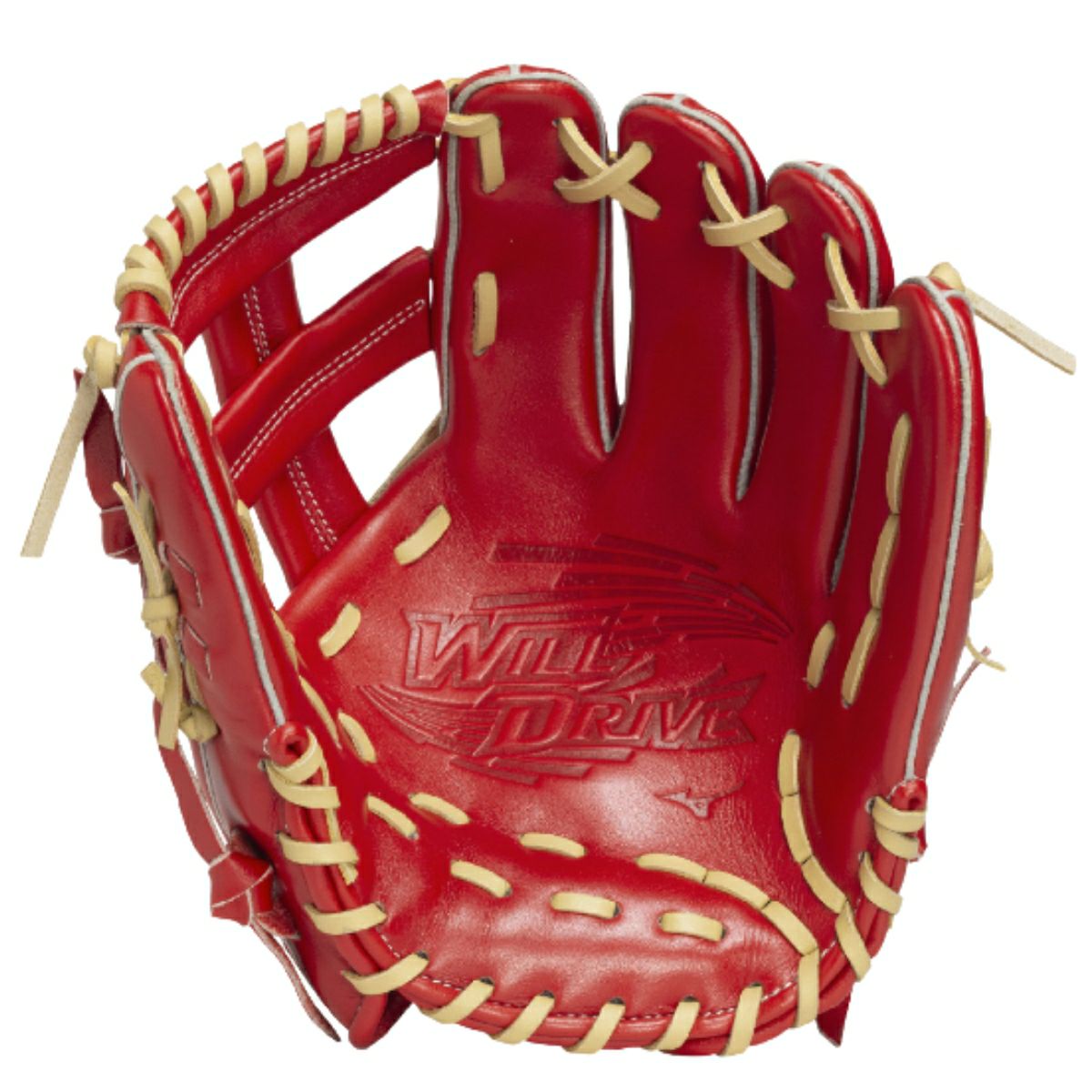 ミズノ ウィルドライブ レッド IBE 限定スペック 軟式用グラブ 内野手