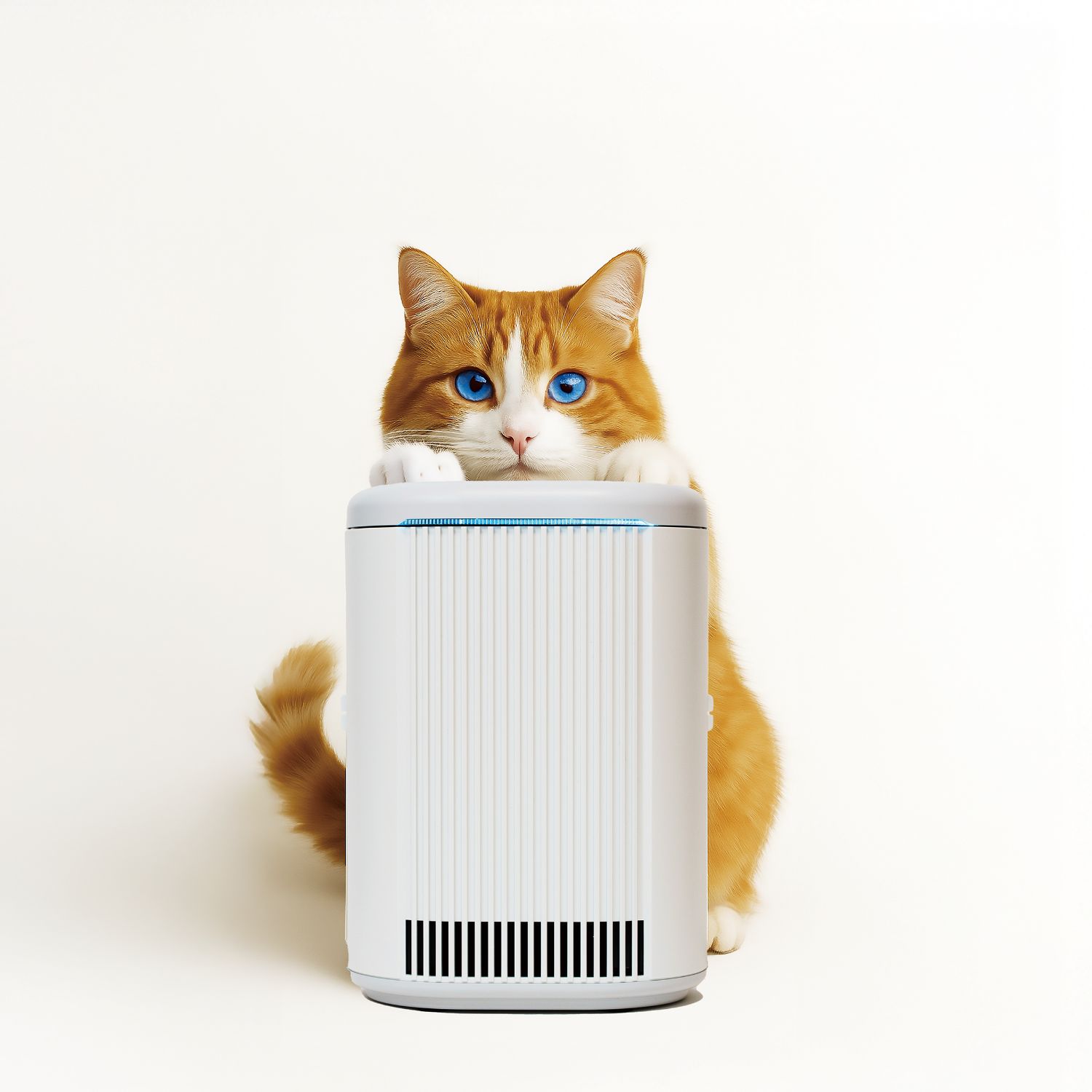 猫の臭い対策に｜光除菌でやさしく脱臭するブルーデオS にゃんこモデル