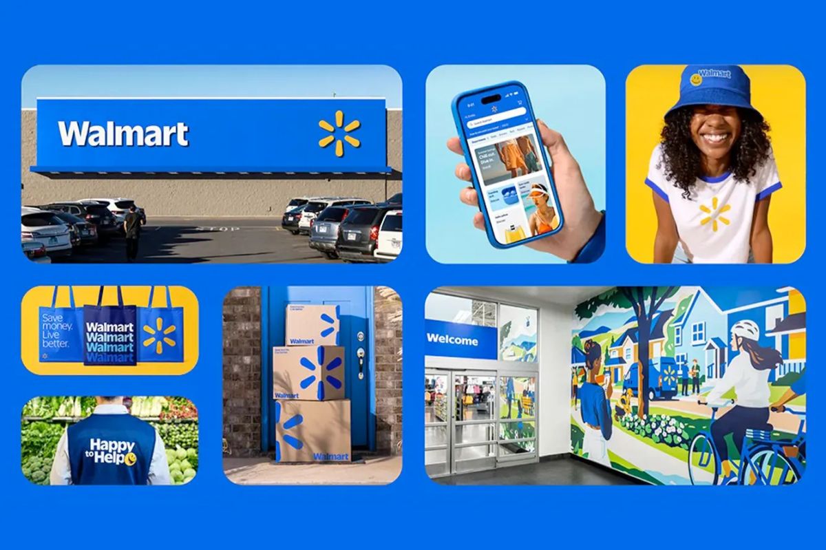 Walmart unveils brand refresh designed to reflect its status as a