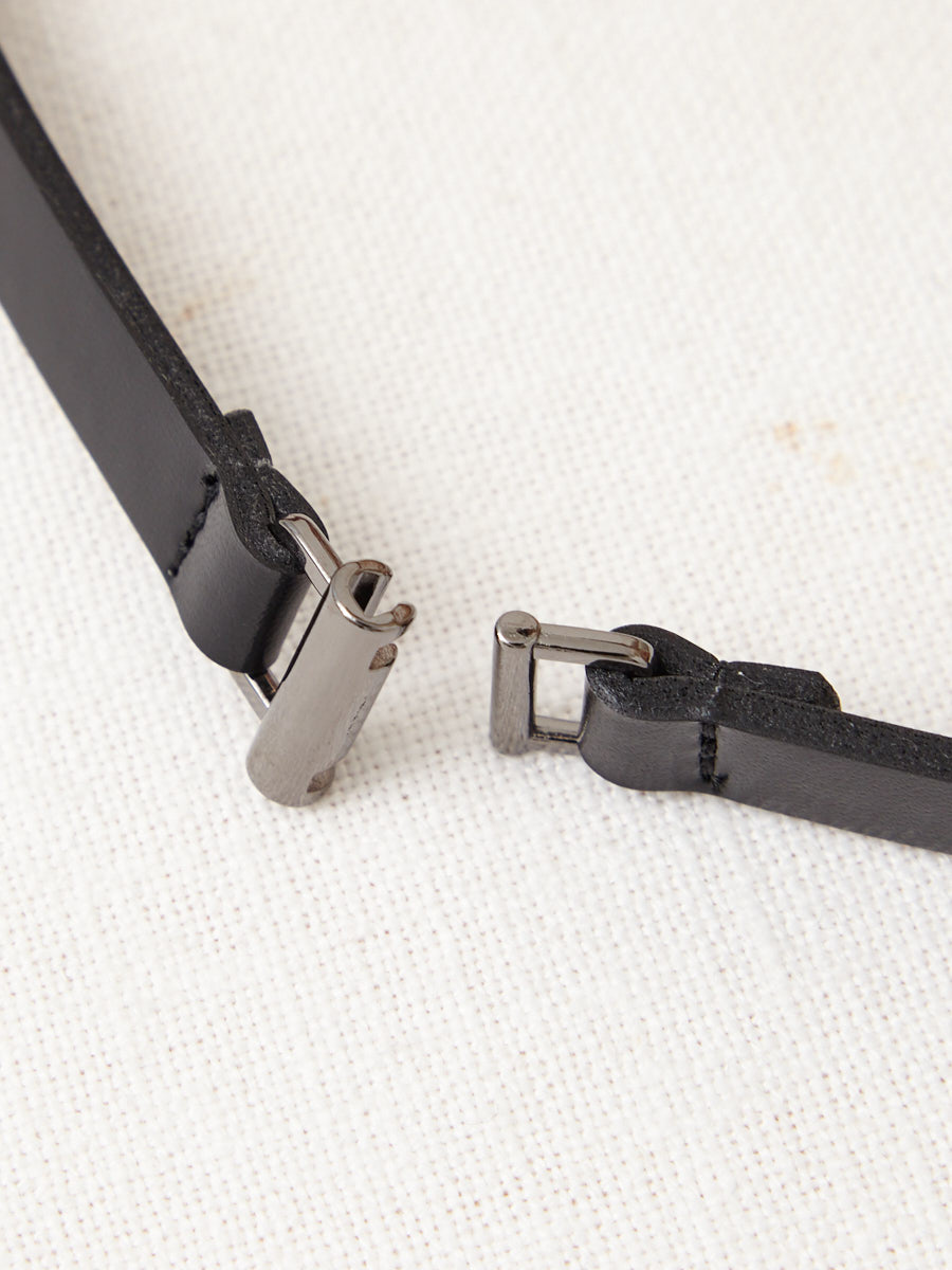 バックル付き ブラックフォーマルベルト(FREE ブラック): AIMER | エメ