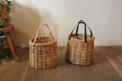 かご・バスケット・雑貨 - menui | menuiオリジナル【レザーハンドル