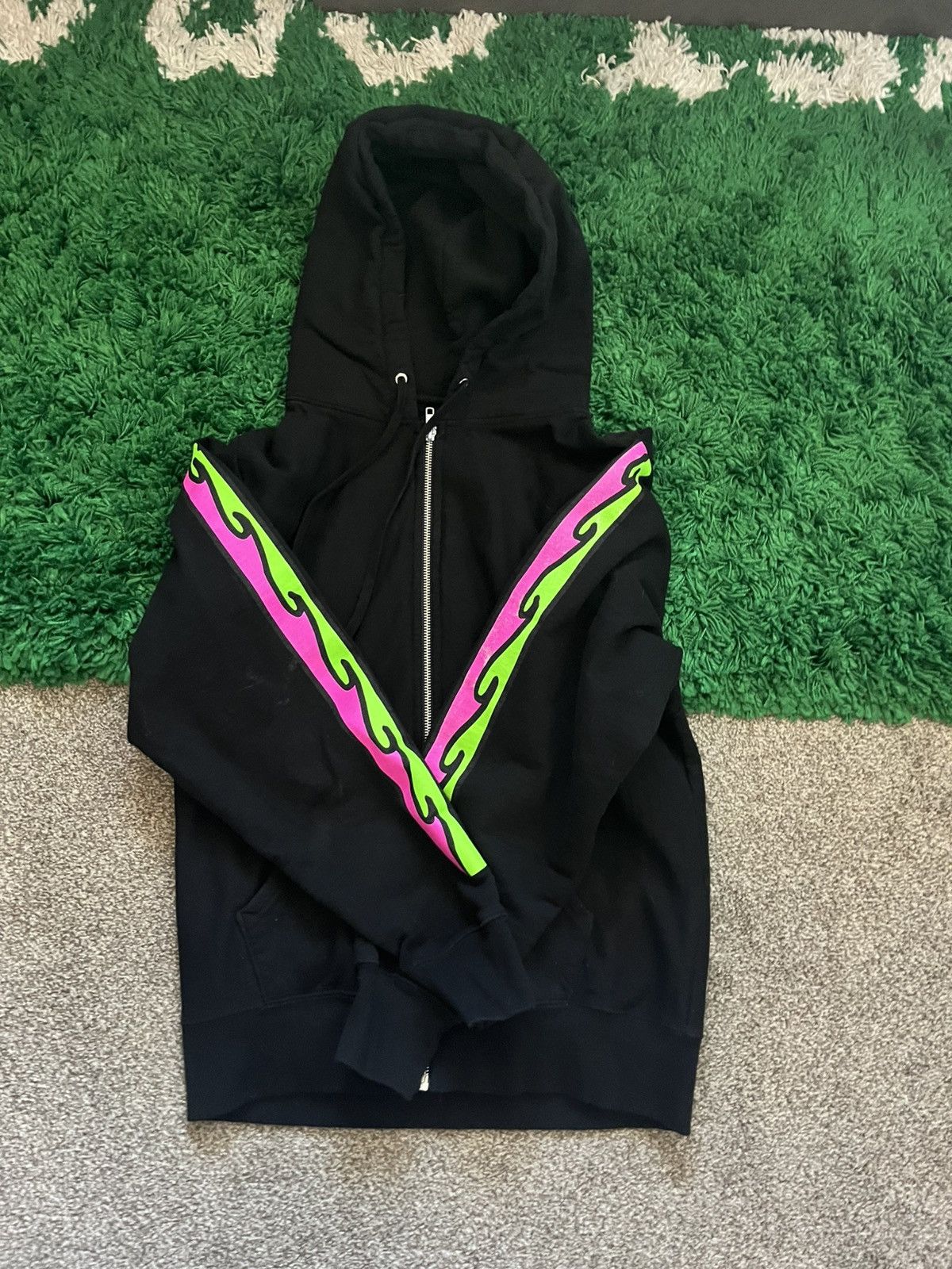 always do what you should do Noah x ADWYSD Black Zip Up Hoodie