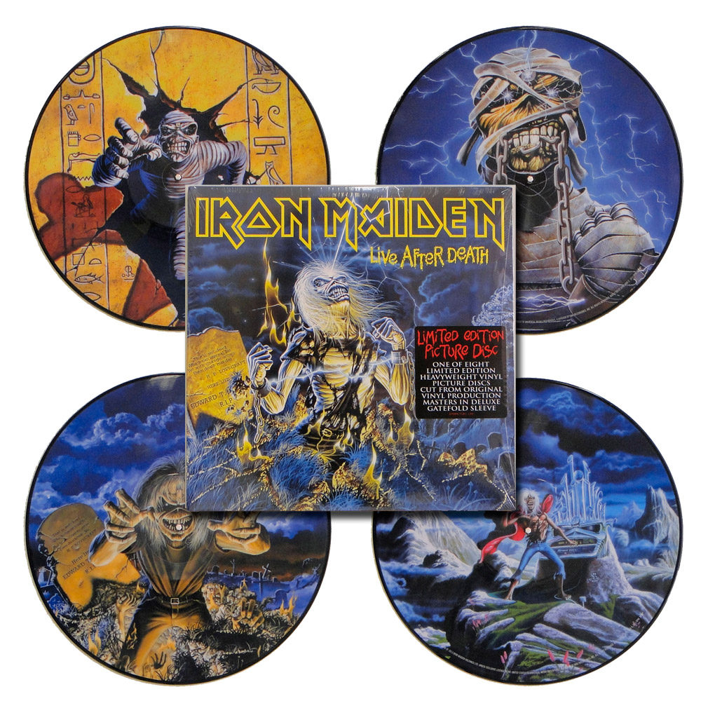 Lp Iron Maiden - Live After Death - Edição Limitada - Duplo