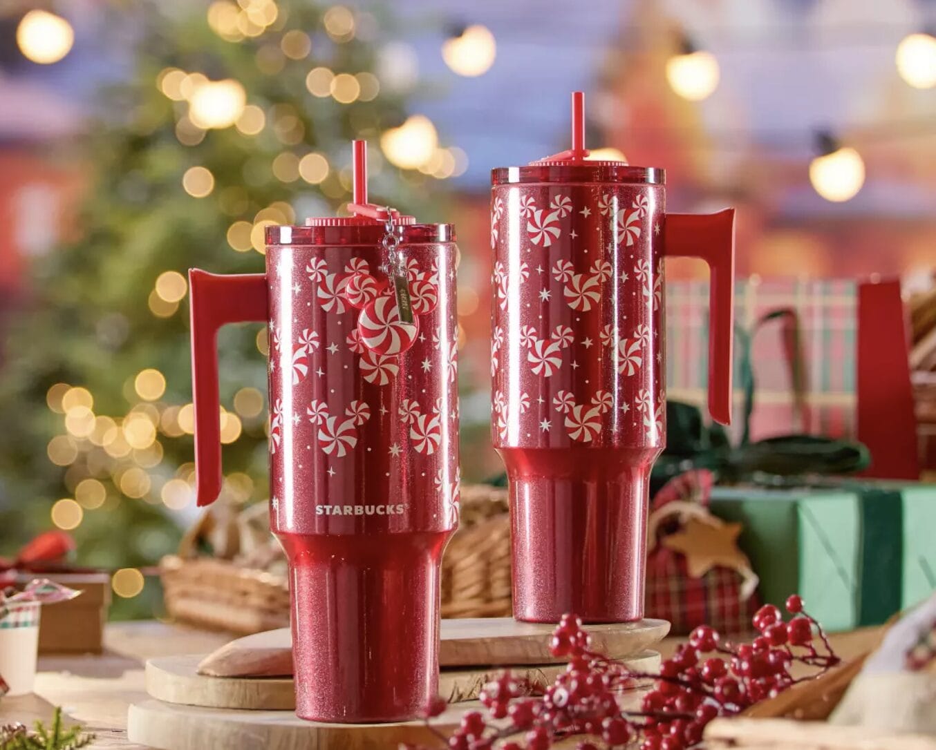 Starbucks Peppermint Swirl Tumblers & More Online from the Disney