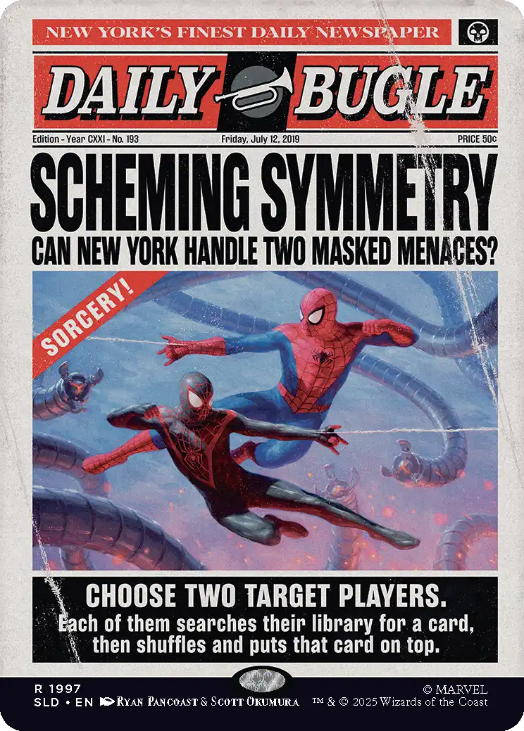 MTGスパイダーマンのSecret Lair】Marvel's Spider-Man Superdropが