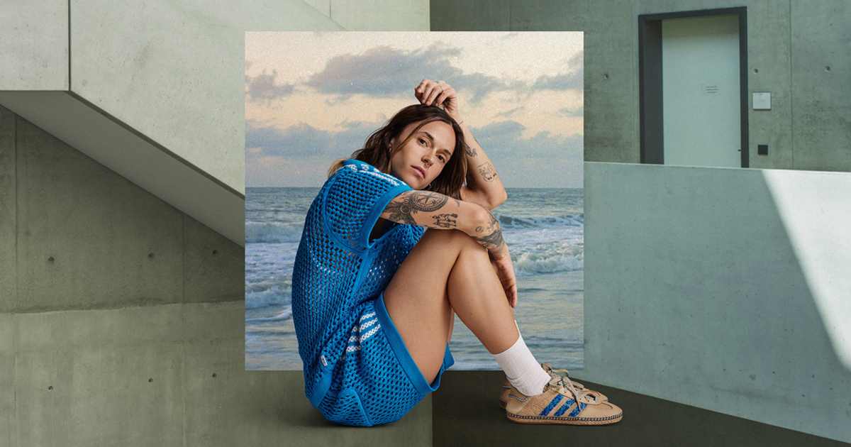 アディダス」と「クロット」デザイナーがコラボ 麻の“ガゼル”と