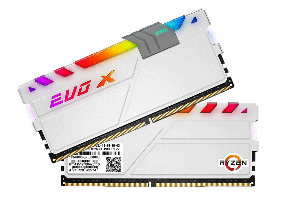 エボいメモリー、AMD Ryzen対応やROG認証をうたうアドレサブルRGB発光