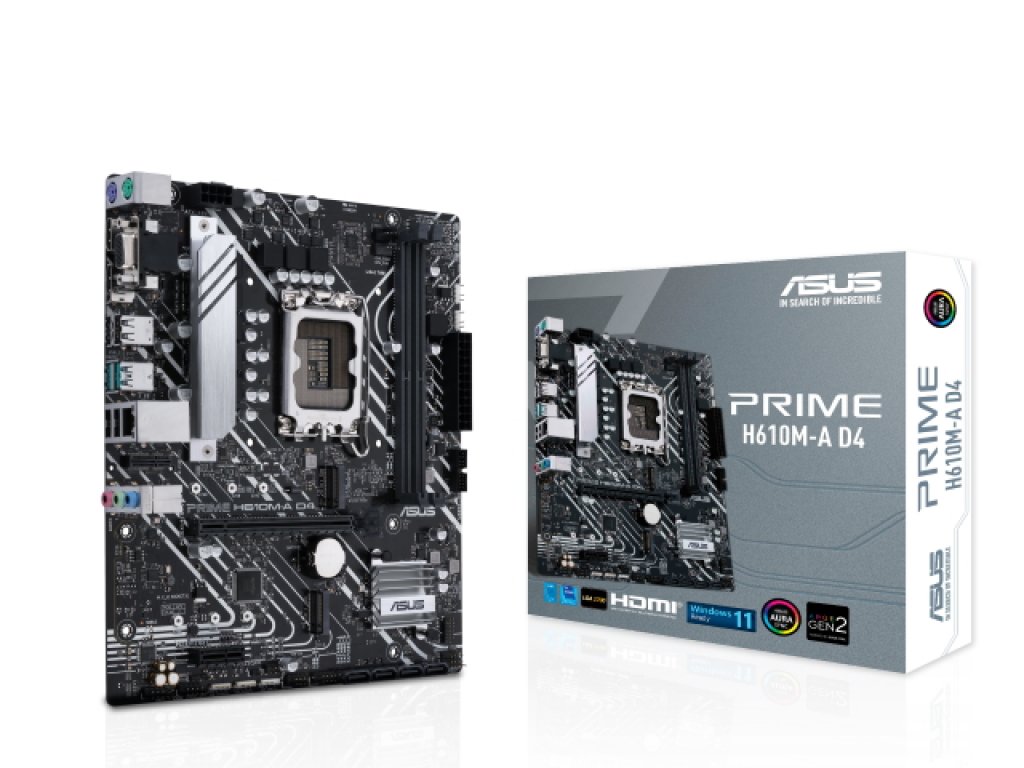 ASUS PRIME H610M-A D4 インテル 600シリーズ LGA1700対応 intel H610