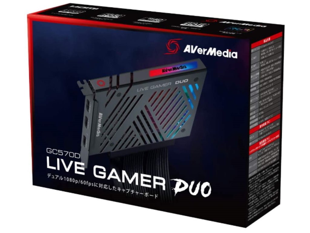 AVerMedia Live Gamer 4K - GC573 4K/60fps HDR録画 / パススルー
