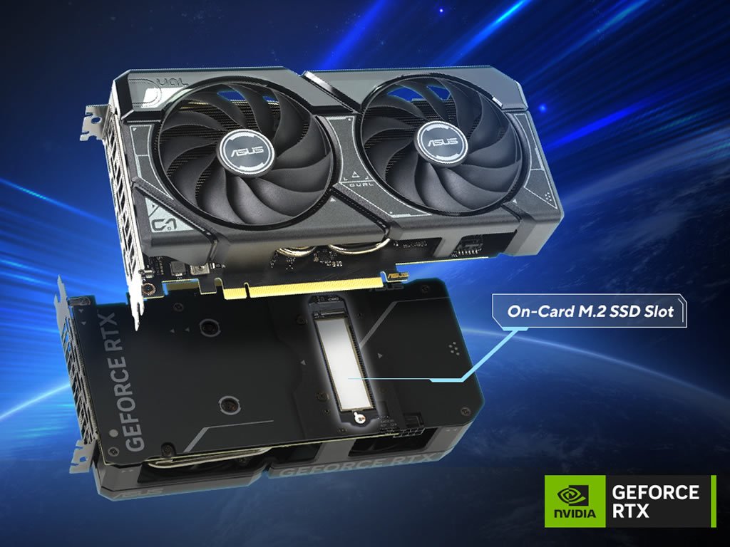 SSDとグラボが合体、背面にM.2 SSDが搭載可能なGEFORCE RTX 4060 Ti