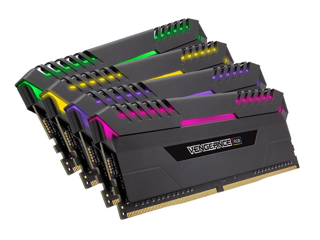 Corsair CMR32GX4M4C3600C18 RGB VENGEANCE RGB 288pin DDR4-3600 CL18