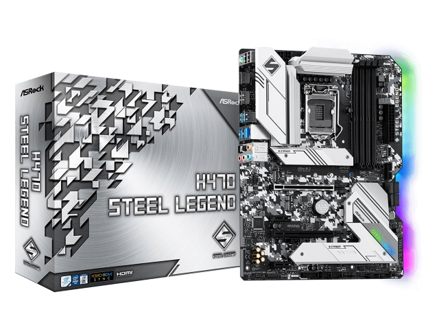 ASRock H470 Steel Legend インテル 400シリーズ LGA1200対応 intel