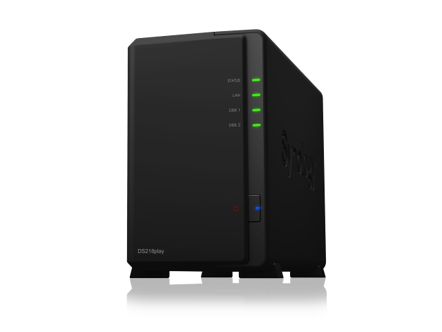 Synology DiskStation DS218play DiskStation リアルタイムで4K Ultra