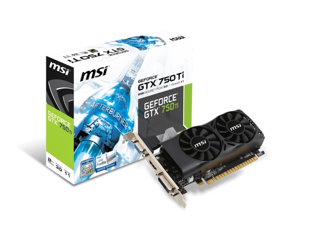MSI N750Ti-2GD5TLP GeForce GTX 750 Ti 2GB 128-bit GDDR5 PCI