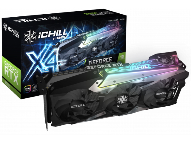 INNO3D INNO3D GEFORCE RTX 3080 ICHILL X4 LHR ICHILL GEFORCE RTX