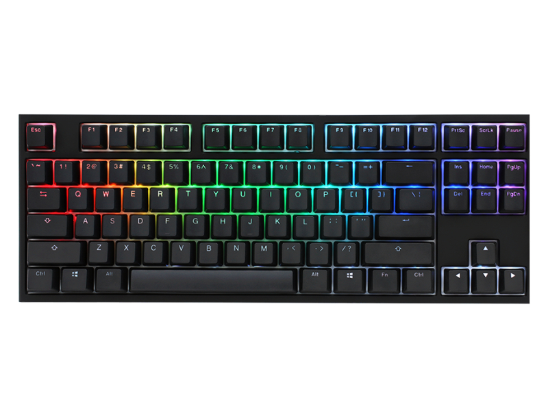 DUCKY CHANNEL One 2 RGB TKL 80% version Cherry RGB 赤軸 One 2